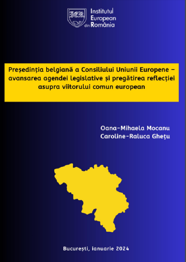 Semnal editorial: Președinția belgiană a Consiliului Uniunii Europene