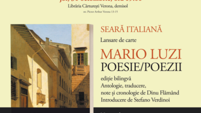 Poesie di Mario Luzi, nuova serata letteraria italiana a Bucarest