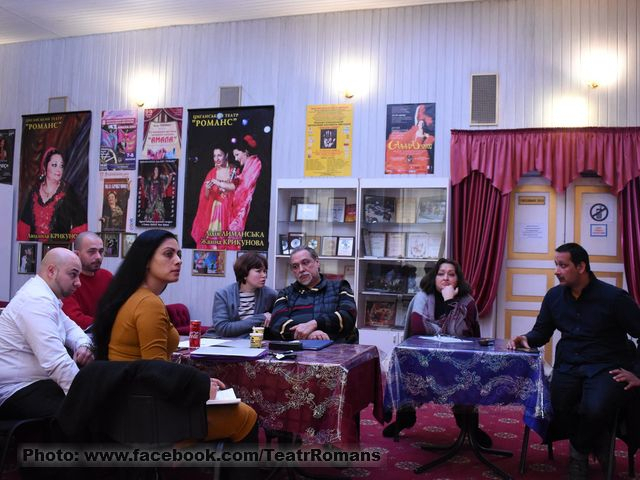 Перша зустріч Європейського ромського театру в Києві