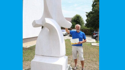Український скульптор на міжнародному симпозіумі в Румунії