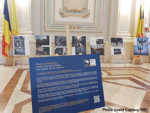 Фотовиставка «Рік незламності. Точка неповернення», у Бухаресті