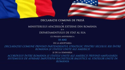 Румунія-США: 10 років стратегічного партнерства