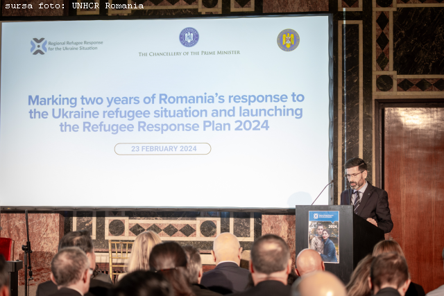 The UNHCR Representative to Romania, Pablo Zapata (Credits: UNHCR Romania)