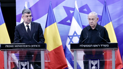 Premierminister Marcel Ciolacu in Israel