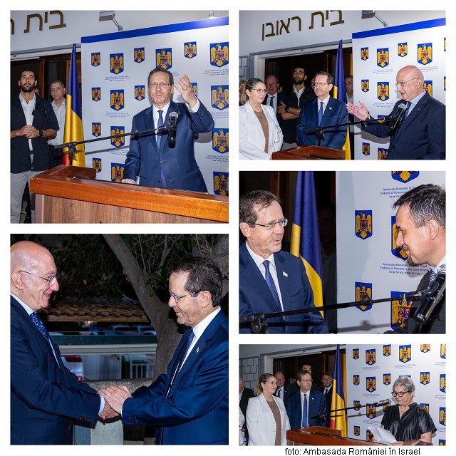 שבעים וחמש שנים של יחסים דיפלומטיים רצופים בין רומניה וישראל