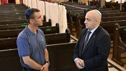 ביקור מפקד המשטרה הצבאית מישראל ברומניה