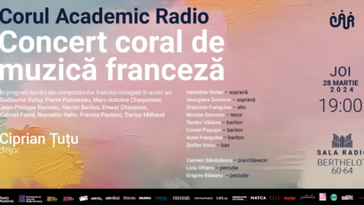 Seară de muzică franceză la Sala Radio