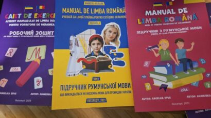 Bilingual textbooks for Ukrainian children and teenagers in Romania