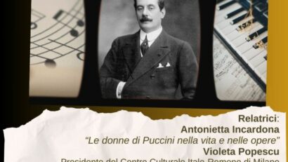 “Una giornata con Giacomo Puccini”, conferenza e ricordo del soprano Hariclea Darclée a Milano