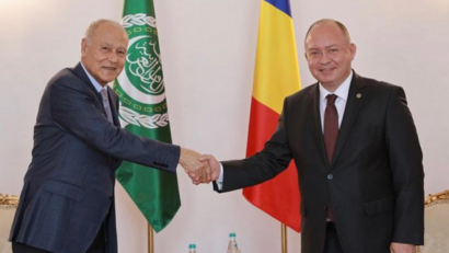 لقاء بوغدان آوريسكو وأحمد أبو الغيط