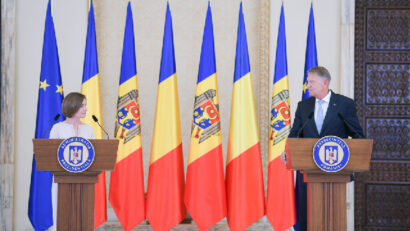 رئيسة جمهورية مولدوفا في زيارة رسمية إلى بوخارست