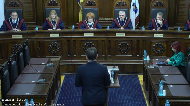 La Corte Costituzionale della Repubblica di Moldova (foto: facebook.com/ Radio Chisinau)