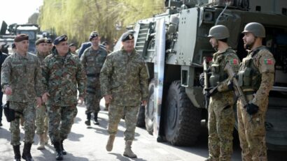 US military train in Cincu