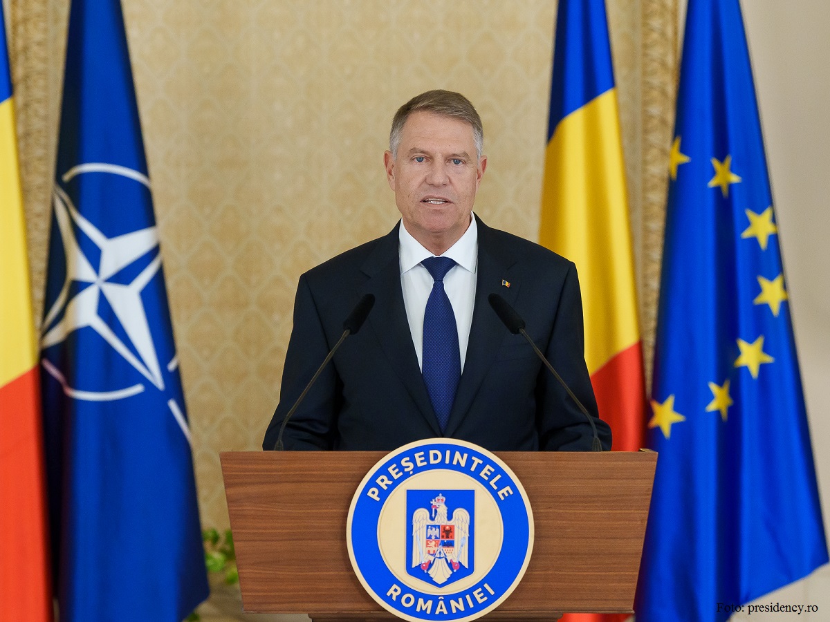 il presidente romeno, Klaus Iohannis (foto: presidency.ro)