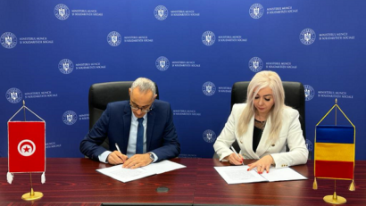 اتفاقية أمن اجتماعي بين رومانيا وتونس