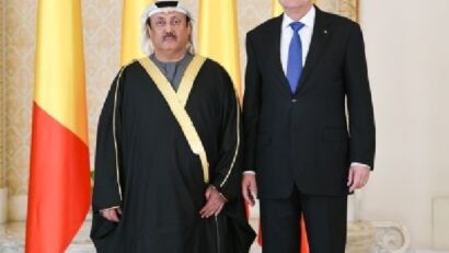 استقبال السفيرالمعتمد للإمارات العربية المتحدة لدى رومانيا