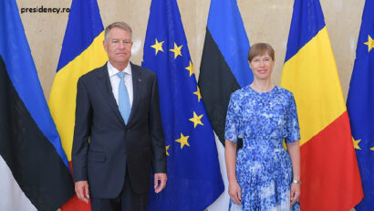 رئيس رومانيا في زيارة رسمية إلى إستونيا