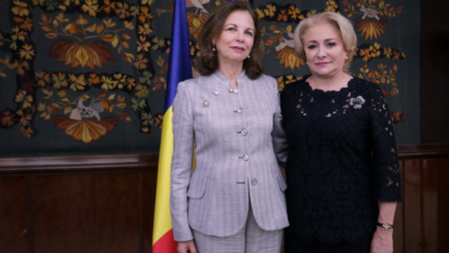 استقبال سفيرة الجزائر من قبل رئيسة وزراء رومانيا