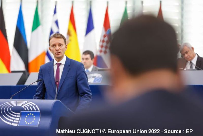 Europarlamentarul Siegfried Mureșan (foto: © European Union, 2022-Source: EP / Mathieu CUGNOT)