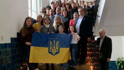 Круглий стріл у Клуж-Напоці до другої річниці вторгнення РФ в Україну