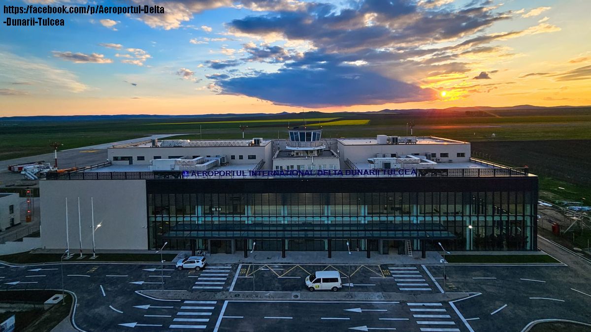 Aeroportul delta Dunarii Tulcea foto fb aeroport