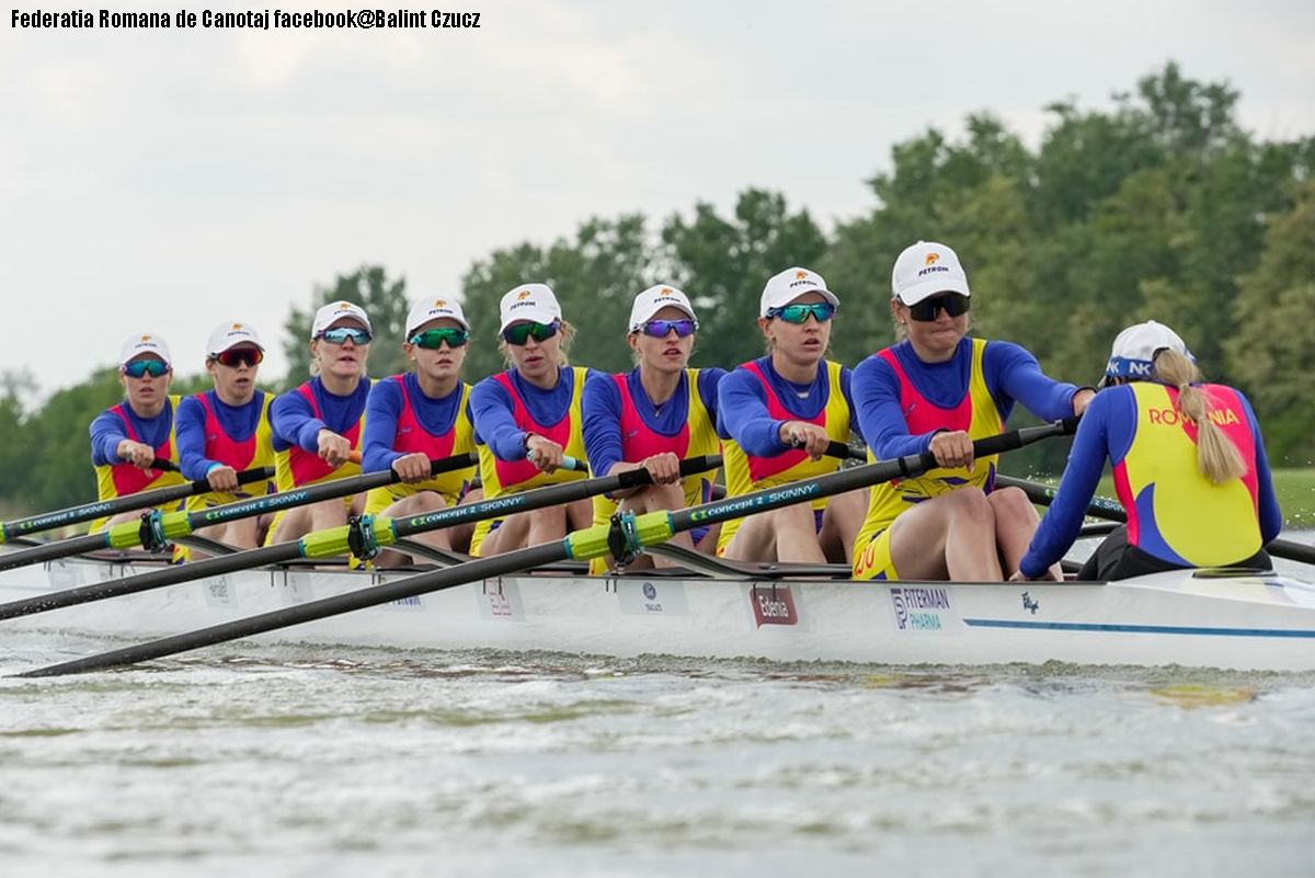 Aur la 8 + 1 rame canotaj foto FRC Balint Czucz