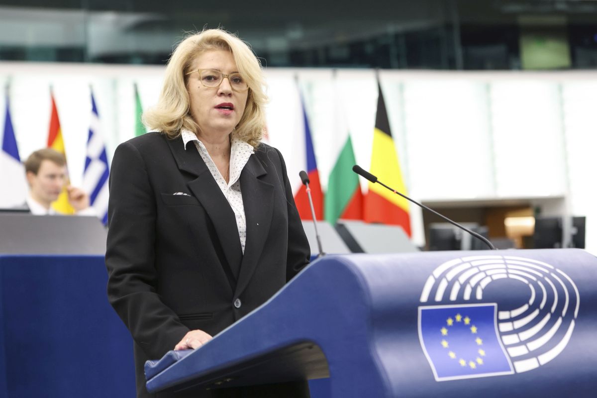 Corina Crețu, europarlamentar (sursa foto: Photographer: Fred MARVAUXCopyright: © European Union 2024 - Source : EP)
