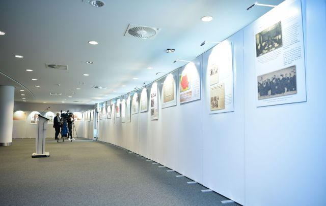 Выставка «Золотой запас Национального банка Румынии» в Европарламенте