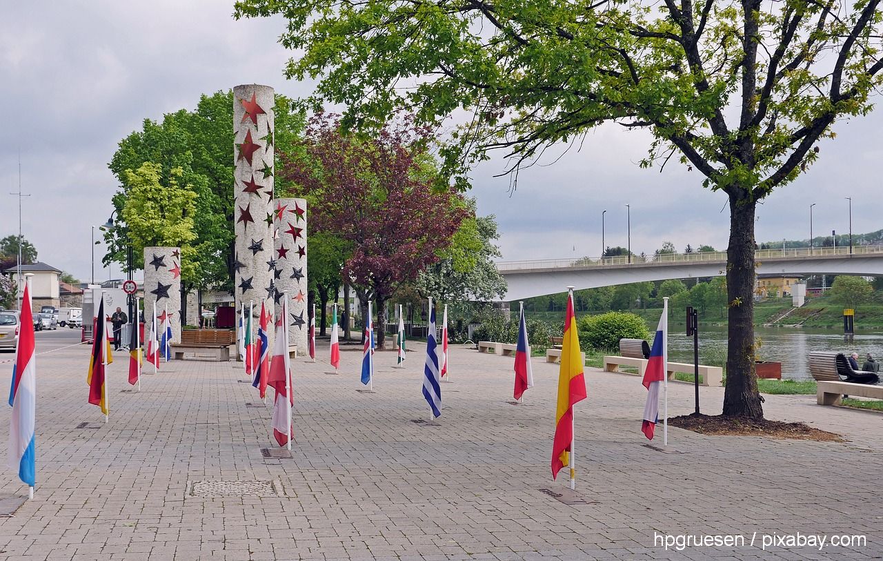 Schengen, Luxemburg - localitatea unde a fost semnat primul acord în 1985 (Foto: hpgruesen / pixabay.com)