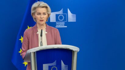 Președinta Comisiei Europene , Ursula von der Leyen (European Union, 2024 Copyright Source: EC - Audiovisual Service / Photographer: Jennifer Jacquemart)