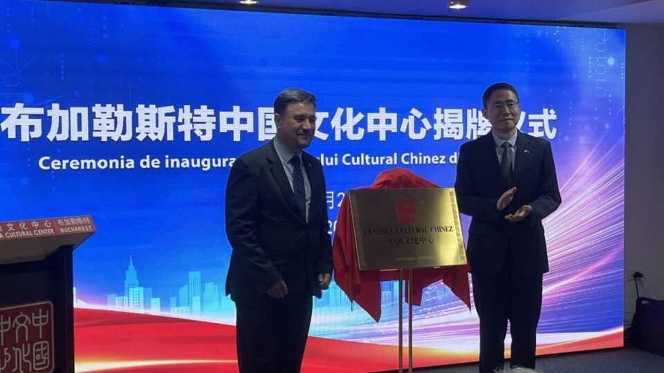 中国文化中心的正式揭牌