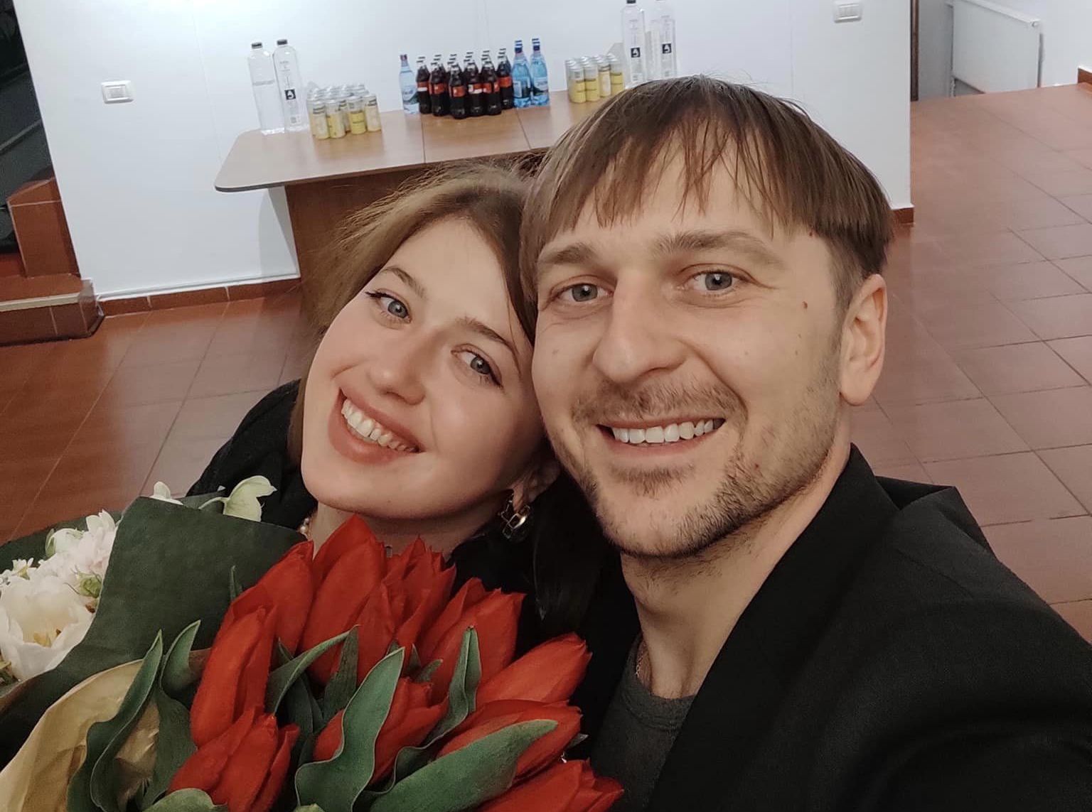 Ганна Козелецька та Павел Обрежа (Фото: www.facebook.com/kozeletska)