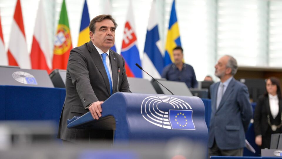 Margaritis Schinas, vicepreședinte al Comisiei Europene (foto: Copyright: © European Union 2024 - Source : EP / Photographer: Michel CHRISTEN)
