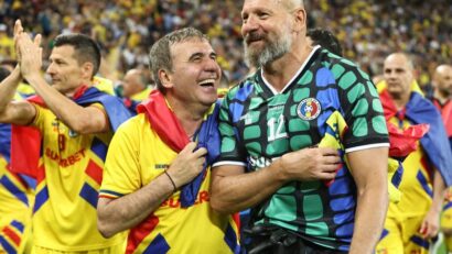 Прощальний матч золотого покоління румунського футболу / Фото: Agerpres