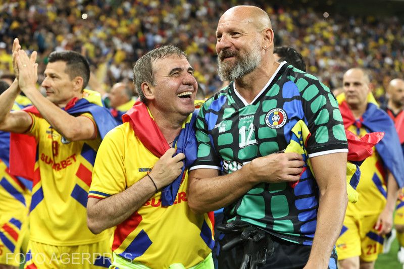 Прощальний матч золотого покоління румунського футболу / Фото: Agerpres