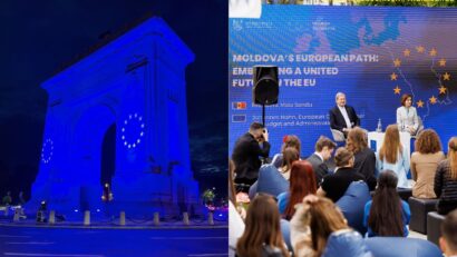 Rumanía y Moldavia celebraron el Día de Europa