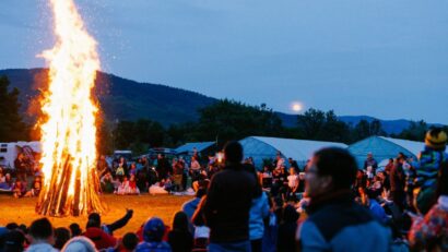 Cu familia, în mijlocul naturii