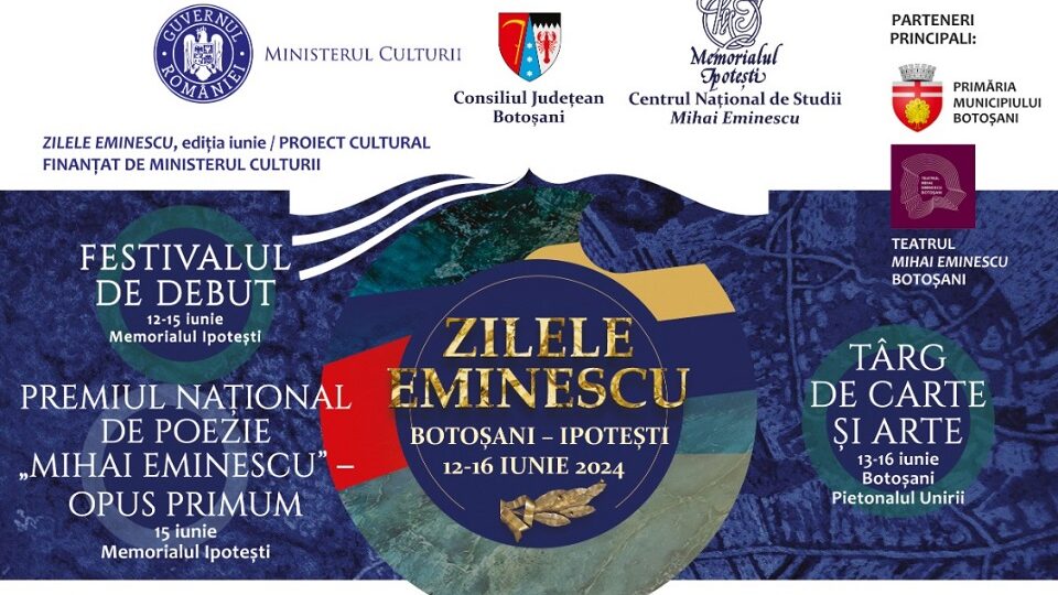 Zilele Eminescu, ediția iunie 2024