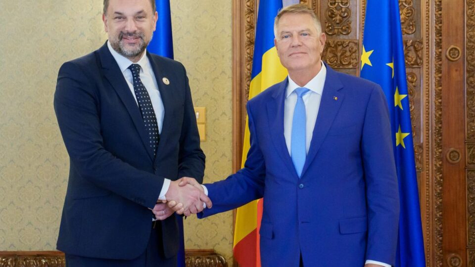 Elmedin-Konakovic, primit la Cotroceni de Klaus Iohannis / Foto:  presidency.ro