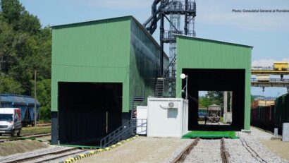 Terminal de céréales à Suceava.