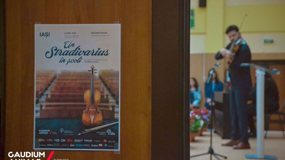 Programul „Muzica Inspiră”, inițiat de Fundația Culturală Gaudium Animae (foto: Facebook / Fundația Culturală Gaudium Animae)