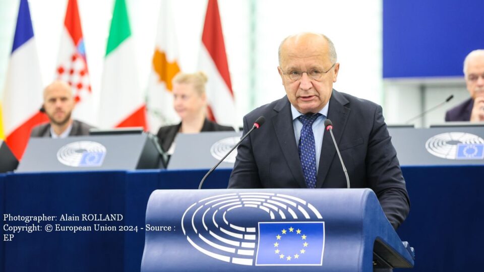 Andrius Kubilius (Photographer: Alain ROLLAND Copyright: © European Union 2024 - Source : EP)