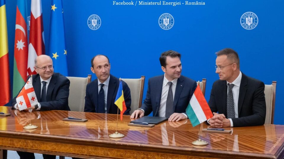 A 8-a Reuniune Ministerială a Proiectului „Coridorul Verde”, între Guvernele Republicii Azerbaidjan, Georgiei, României și Ungariei (sursa foto: Facebook /  