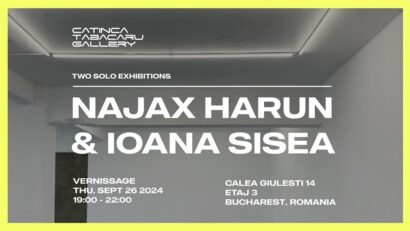 Două expoziții personale la Galeria Catinca Tăbăcaru