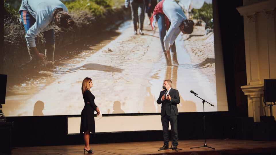 Opening the Astra Film Festival in Sibiu (Photo: fb.com / Astra Film Festival)