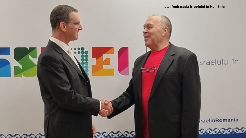 foto: Ambasada Israelului în România (întâlnire Lior Ben Dor – Constantin Chiriac) 