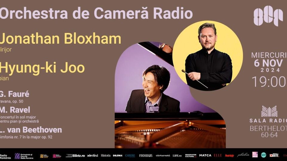 Afiş concert Sala Radio, Hyung-Ki Joo /Jonathan Bloxam