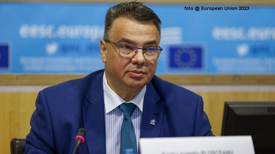Laurenţiu Plosceanu vicepreşedinte CESE foto @ European Union 2023