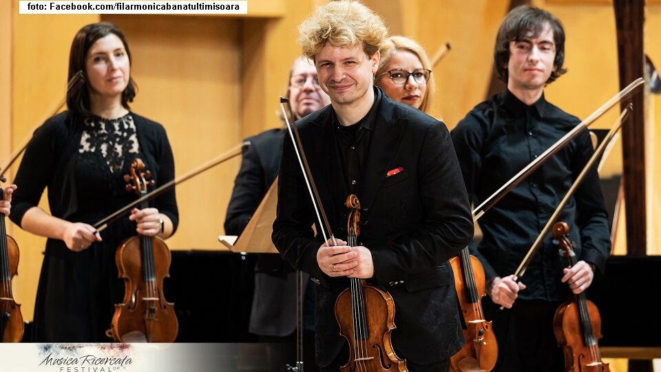 Violonistul Florin Iliescu (foto Facebook.com/filarmonicabanatultimisoara)