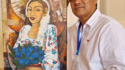 El artista plástico peruano Juan Carlos Ñañake visitó nuevamente Rumanía